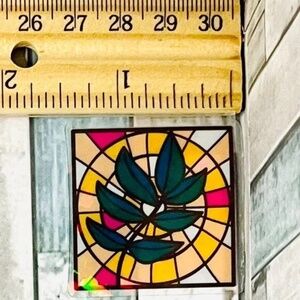 🌀10/$10🌀 Holographic Mosaic Window Reusable Sticker Decal